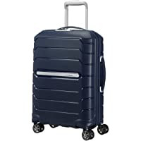 Samsonite Flux Spinner S Equipaje de mano Expansible- 55 cm- 44 L- Azul (Navy Blue)